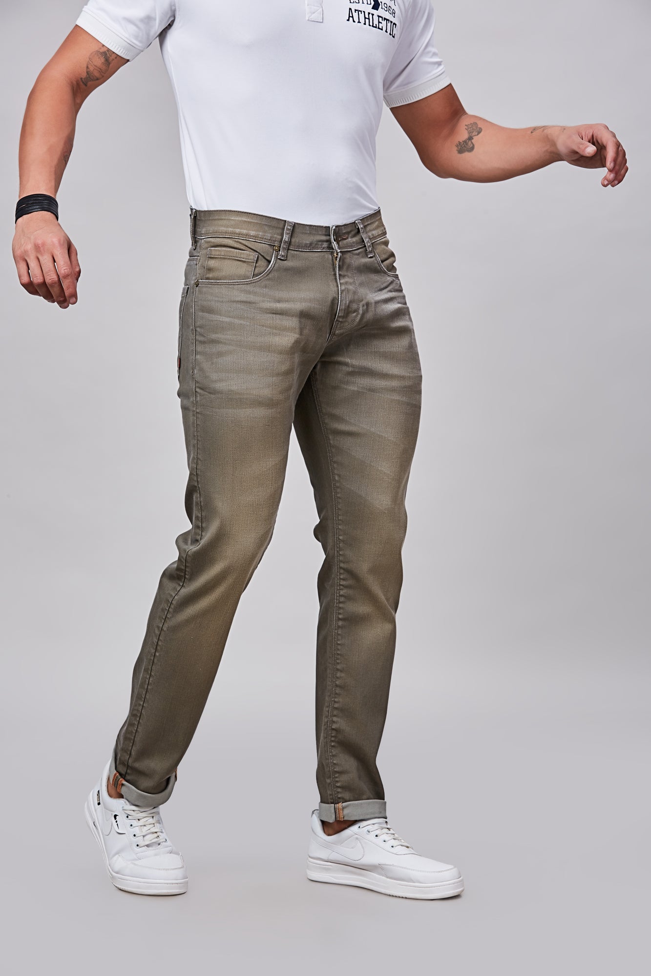 ROCK - OLIVE BROWN